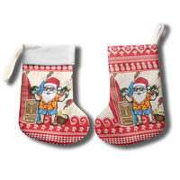 Hawaii Christmas Six Seven Christmas Stocking Mele Kalikimaka Funny Santa 67 Gen Alpha Slang LT14 - Polynesian Pride
