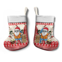 Hawaii Christmas Six Seven Christmas Stocking Mele Kalikimaka Funny Santa 67 Gen Alpha Slang LT14 - Polynesian Pride