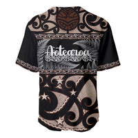 Kia Ora New Zealand Baseball Jersey Aotearoa Proud Maori With Silver Fern LT14 - Polynesian Pride