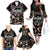 Kia Ora New Zealand Family Matching Off Shoulder Long Sleeve Dress and Hawaiian Shirt Aotearoa Proud Maori With Silver Fern LT14 - Polynesian Pride