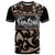 Kia Ora New Zealand T Shirt Aotearoa Proud Maori With Silver Fern LT14 Black - Polynesian Pride