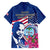 Guam Martin Luther King Jr Day Family Matching Long Sleeve Bodycon Dress and Hawaiian Shirt I Have A Dream Guahan Seal With Bougainvillea LT14 - Polynesian Pride