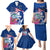 Guam Martin Luther King Jr Day Family Matching Puletasi Dress and Hawaiian Shirt I Have A Dream Guahan Seal With Bougainvillea LT14 - Polynesian Pride