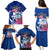 Guam Martin Luther King Jr Day Family Matching Puletasi Dress and Hawaiian Shirt I Have A Dream Guahan Seal With Bougainvillea LT14 - Polynesian Pride