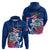 Guam Martin Luther King Jr Day Hoodie I Have A Dream Guahan Seal With Bougainvillea LT14 - Polynesian Pride