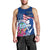 Guam Martin Luther King Jr Day Men Tank Top I Have A Dream Guahan Seal With Bougainvillea LT14 - Polynesian Pride