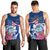 Guam Martin Luther King Jr Day Men Tank Top I Have A Dream Guahan Seal With Bougainvillea LT14 - Polynesian Pride