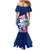 Guam Martin Luther King Jr Day Mermaid Dress I Have A Dream Guahan Seal With Bougainvillea LT14 - Polynesian Pride