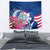 Guam Martin Luther King Jr Day Tapestry I Have A Dream Guahan Seal With Bougainvillea LT14 - Polynesian Pride