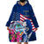 Guam Martin Luther King Jr Day Wearable Blanket Hoodie I Have A Dream Guahan Seal With Bougainvillea LT14 - Polynesian Pride