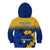 Nauru Independence Day Kid Hoodie Repubrikin Naoero Polynesian Pattern LT14 - Polynesian Pride