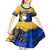 Nauru Independence Day Kid Short Sleeve Dress Repubrikin Naoero Polynesian Pattern LT14 - Polynesian Pride