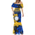 Nauru Independence Day Mermaid Dress Repubrikin Naoero Polynesian Pattern LT14 - Polynesian Pride