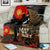 New Zealand ANZAC Day Blanket Lest We Forget Silver Fern With Camouflage LT14 - Polynesian Pride