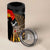 New Zealand ANZAC Day 4 in 1 Can Cooler Tumbler Lest We Forget Silver Fern With Camouflage