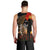 New Zealand ANZAC Day Men Tank Top Lest We Forget Silver Fern With Camouflage LT14 - Polynesian Pride