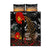 New Zealand ANZAC Day Quilt Bed Set Lest We Forget Silver Fern With Camouflage LT14 Black - Polynesian Pride