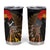 New Zealand ANZAC Day Tumbler Cup Lest We Forget Silver Fern With Camouflage