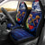 Australia And New Zealand ANZAC Day Car Seat Cover Lest We Forget Silver Fern With Golden Wattle LT14 - Polynesian Pride