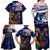 Australia And New Zealand ANZAC Day Family Matching Off Shoulder Maxi Dress and Hawaiian Shirt Lest We Forget Silver Fern With Golden Wattle LT14 - Polynesian Pride