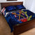 Australia And New Zealand ANZAC Day Quilt Bed Set Lest We Forget Silver Fern With Golden Wattle LT14 - Polynesian Pride