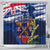 Australia And New Zealand ANZAC Day Shower Curtain Lest We Forget Silver Fern With Golden Wattle LT14 - Polynesian Pride