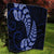 Blue New Zealand Paisley Silver Fern Quilt Aotearoa Maori LT14 - Polynesian Pride