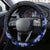 Blue New Zealand Paisley Silver Fern Steering Wheel Cover Aotearoa Maori LT14 - Polynesian Pride