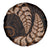 Brown New Zealand Paisley Silver Fern Spare Tire Cover Aotearoa Maori LT14 - Polynesian Pride