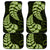 Green New Zealand Paisley Silver Fern Car Mats Aotearoa Maori LT14 Green - Polynesian Pride