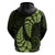 Green New Zealand Paisley Silver Fern Hoodie Aotearoa Maori LT14 - Polynesian Pride