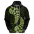 Green New Zealand Paisley Silver Fern Hoodie Aotearoa Maori LT14 - Polynesian Pride