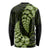 Green New Zealand Paisley Silver Fern Long Sleeve Shirt Aotearoa Maori LT14 - Polynesian Pride