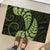 Green New Zealand Paisley Silver Fern Rubber Doormat Aotearoa Maori LT14 - Polynesian Pride