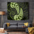 Green New Zealand Paisley Silver Fern Tapestry Aotearoa Maori LT14 Green - Polynesian Pride