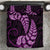 Purple New Zealand Paisley Silver Fern Bedding Set Aotearoa Maori LT14 Purple - Polynesian Pride