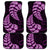 Purple New Zealand Paisley Silver Fern Car Mats Aotearoa Maori LT14 Purple - Polynesian Pride