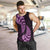 Purple New Zealand Paisley Silver Fern Men Tank Top Aotearoa Maori LT14 Purple - Polynesian Pride