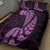 Purple New Zealand Paisley Silver Fern Quilt Bed Set Aotearoa Maori LT14 - Polynesian Pride