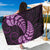 Purple New Zealand Paisley Silver Fern Sarong Aotearoa Maori LT14 One Size 44 x 66 inches Purple - Polynesian Pride