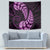 Purple New Zealand Paisley Silver Fern Tapestry Aotearoa Maori LT14 - Polynesian Pride