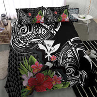 Hawaii Iwa Bird Bedding Set Great Frigatebird Kanaka Tropical Flowers LT14 - Polynesian Pride