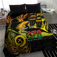 Personalised Vanuatu 678 Bedding Set Proud To Be A Ni-Van LT14 - Polynesian Pride