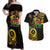 Personalised Vanuatu 678 Couples Matching Off Shoulder Maxi Dress and Hawaiian Shirt Proud To Be A Ni-Van