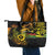 Personalised Vanuatu 678 Leather Tote Bag Proud To Be A Ni-Van