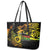 Personalised Vanuatu 678 Leather Tote Bag Proud To Be A Ni-Van