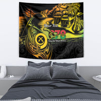 Personalised Vanuatu 678 Tapestry Proud To Be A Ni-Van LT14 - Polynesian Pride