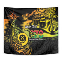 Personalised Vanuatu 678 Tapestry Proud To Be A Ni-Van LT14 - Polynesian Pride