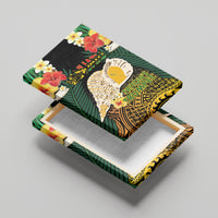 Vanuatu Triton's Trumpet Canvas Wall Art Tropical Flowers Vanuatuan Map LT14 - Polynesian Pride