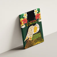 Vanuatu Triton's Trumpet Canvas Wall Art Tropical Flowers Vanuatuan Map LT14 - Polynesian Pride